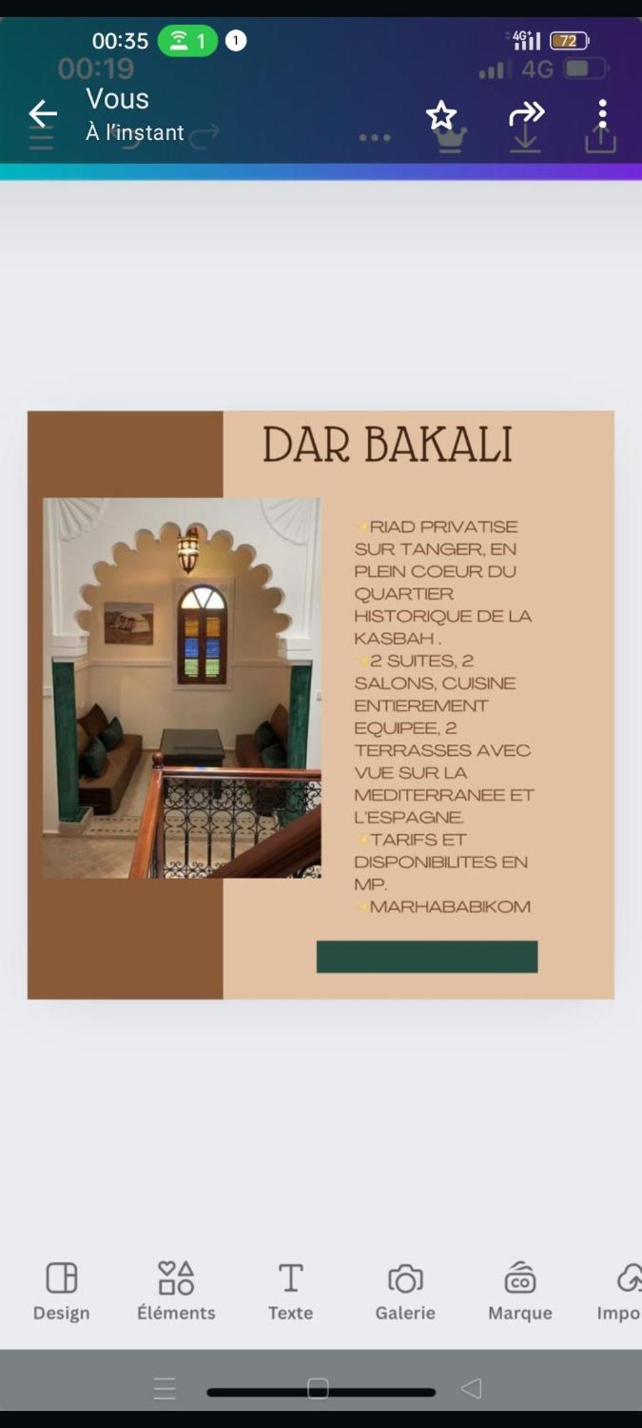 Riad Bkl Luxury Dar Baroud Tânger Exterior foto
